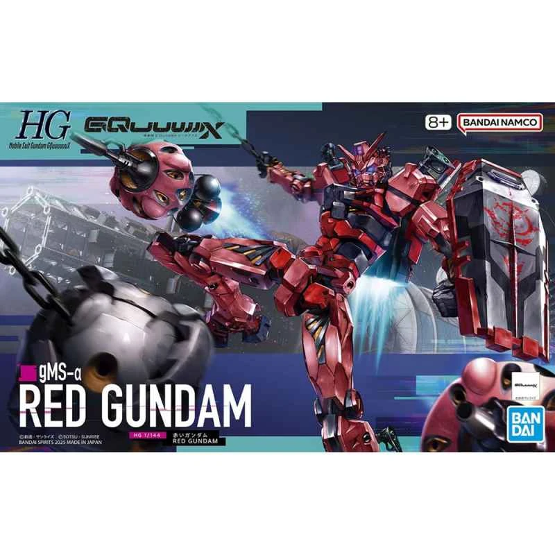 (BANDAI) Agent Version Assembly Model HG 1/144 Mobile Suit Gundam GQuuuuuX Red Gundam