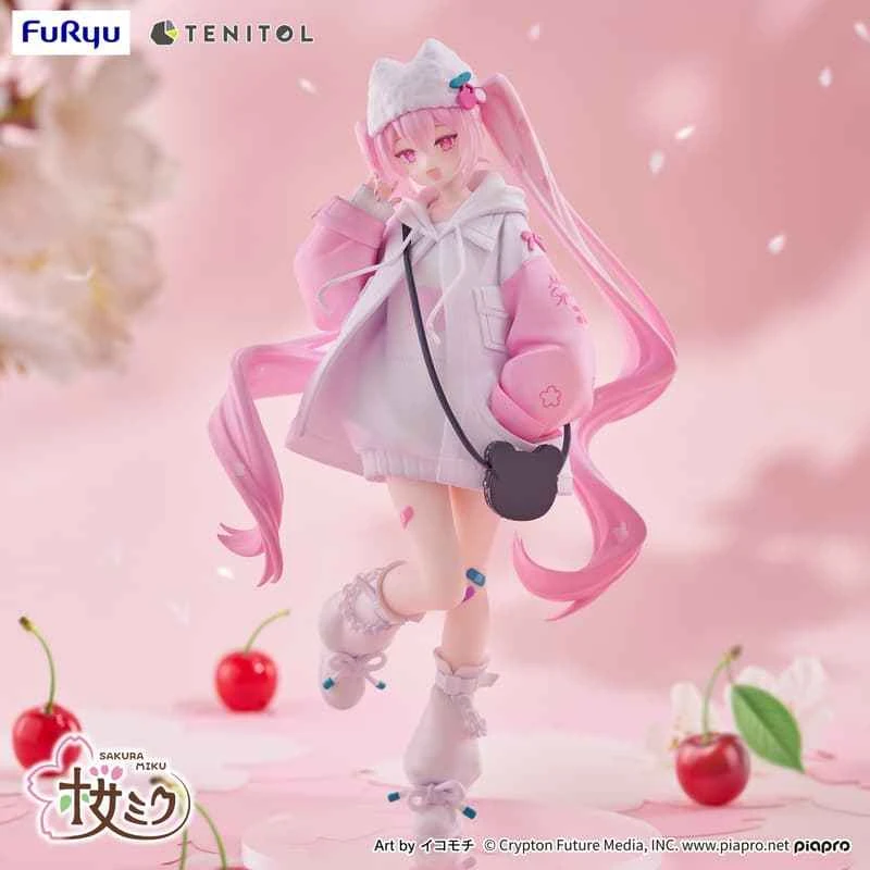 (Pre-order) March 2026 Furyu Prize Figure TENITOL petit Hatsune Miku Sakura Miku Cool Style