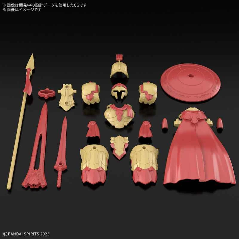 (In Stock) BANDAI Distributor Version Assembled Model 30MF Series Assembled Fantasy Light Combat Upgraded Armor (Ribbon Gladiator)