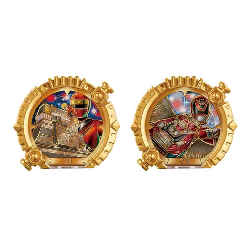 (BANDAI) Distributed Tokusatsu Transformation Accessories: First Sentai DX Ring Series Ninja Sentai Kakuranger & Tokusou Sentai Dekaranger