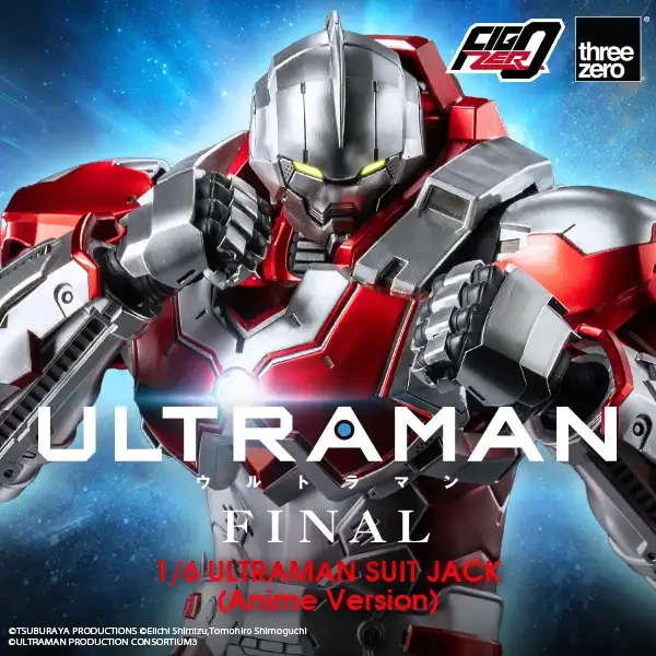 [Pre-order] December 2025 Threezero Distributor Edition FigZero 1/6 Anime Ultraman Final Season Ultraman Battle Suit Jack
