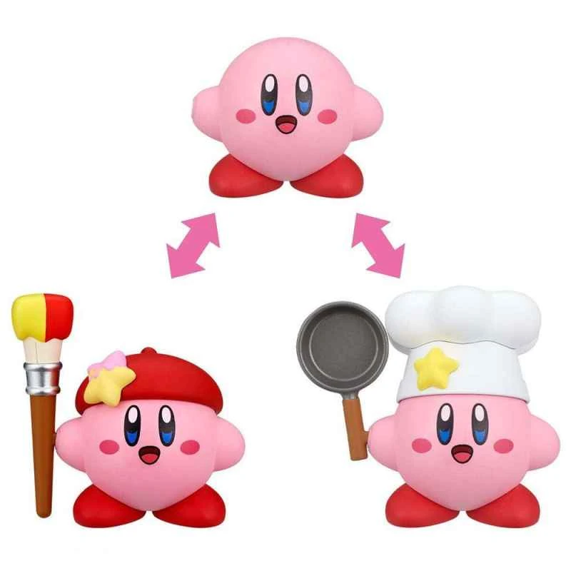 (BANDAI) Distributed Kirby Transformation! Copy Ability Painter and Chef Figurine
