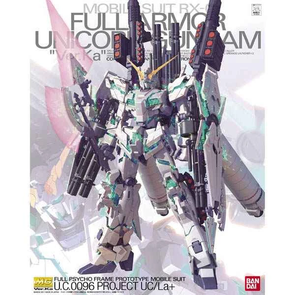 (BANDAI) Distributor-made assembly model MG 1/100 Mobile Suit Gundam UC RX-0 Full Armor Unicorn Gundam Ver. KA