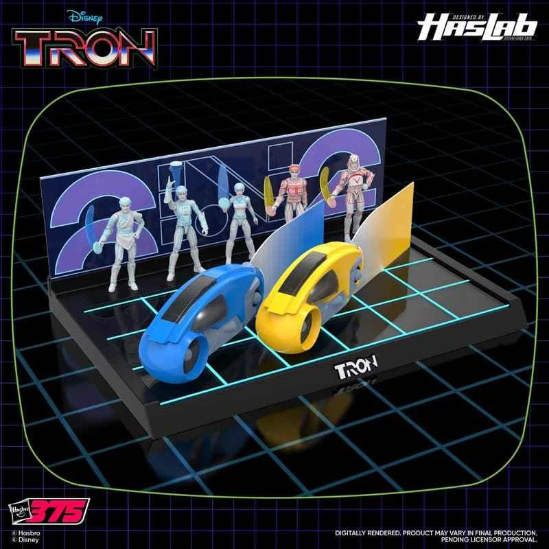 (Pre-order) Hasbro Crowdfunding Product Tron: Grid Heroes 3.75-inch Collector's Set, December 2026