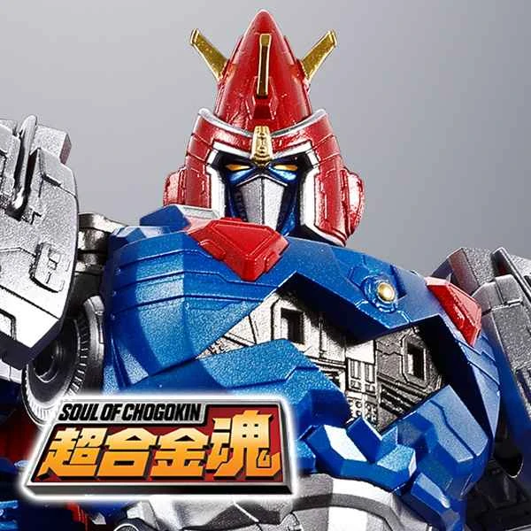 (Pre-order) February 2026 BANDAI Distributor Version Chogokin Soul GX-118 Super Electromagnetic Robot Raijin 5: Legacy Poro 5 Articulated Figure