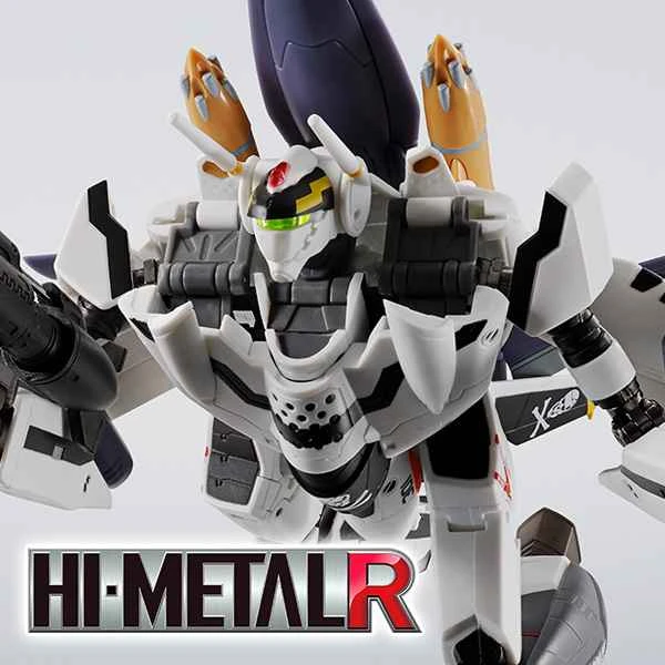 (Pre-order) January 2026 BANDAI Distributor Version HI-METAL R Macross ZERO VF-0S Phoenix (Roy Fokker Unit) + QF-2200D-B Ghost