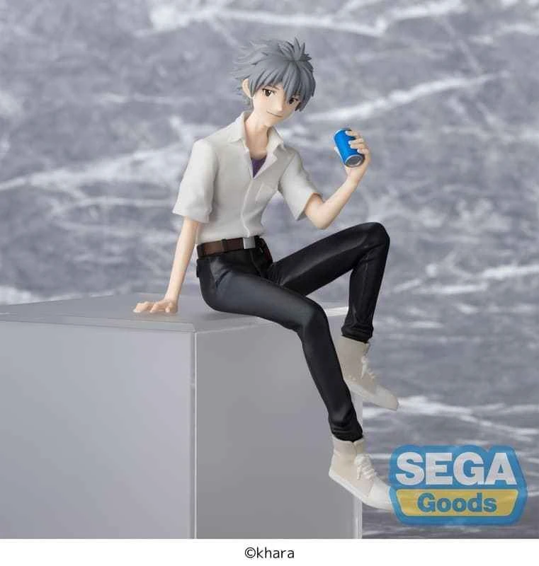 (Pre-order) SEGA Prize Figure of Kaworu Nagisa from the New Evangelion Movie, January 26th - Kaworu Nagisa Sitting Figure