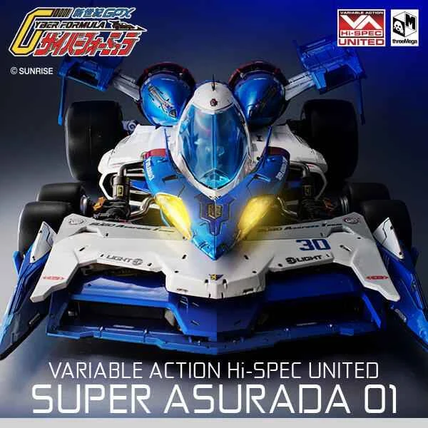 [Pre-order] MH threezero (distributor version) HI-SPEC Lightning Thunder Car Fully Transformed Super Asura 01 (March 26th) with bonus features
