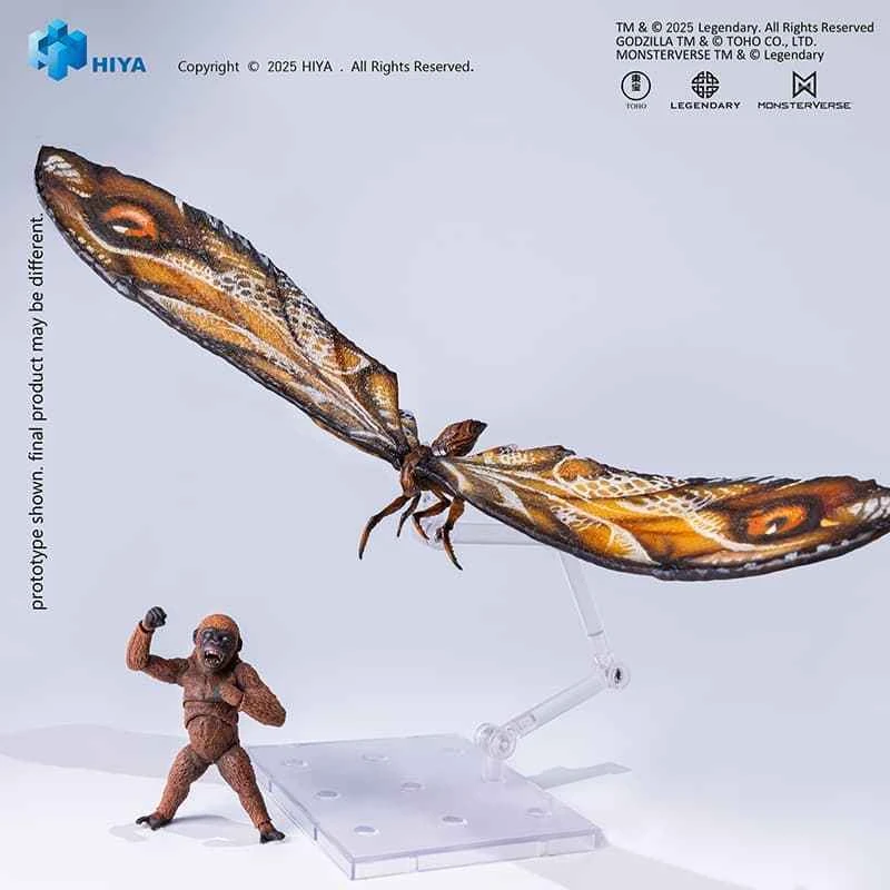 (Pre-order) December 2026 HIYA Godzilla & Kongo New Empire Koo & Mothra Set - Articulated Complete Figure