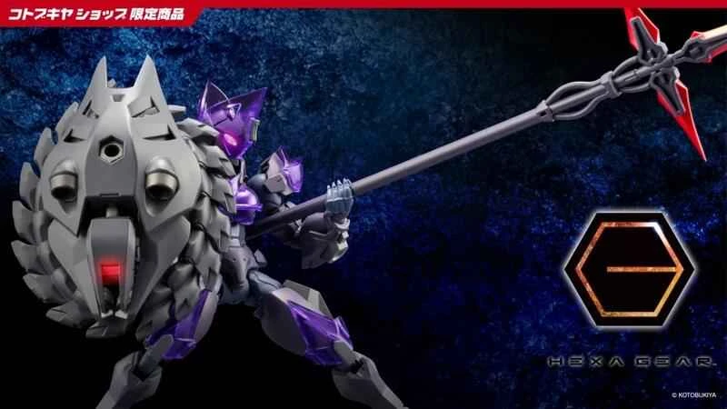 [Pre-order] Kotobukiya Japanese version Hexagonal Machine, Expansion Armor Type Bishop Noir Limited Edition HG142 Assembly Model (September 25th)