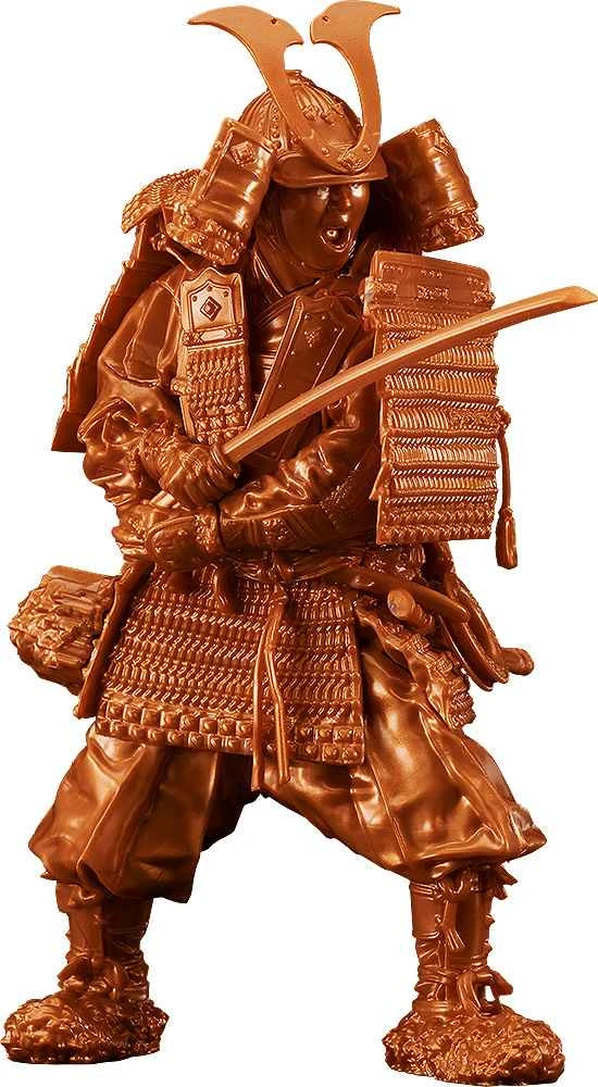 (Pre-order) August 2025 Max Factory Distributed PLAMAX Kamakura Period Armored Samurai Copper Color Edition 1/12 Scale Assembly Model