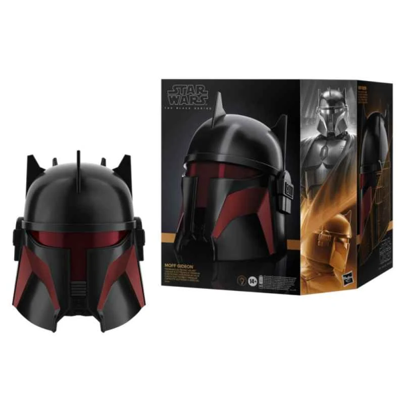Hasbro Star Wars Black Label Collectible Fields Commander Gideon Electronic Helmet