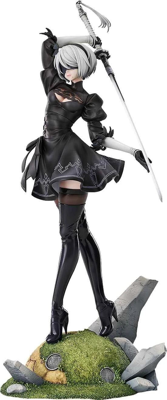(Pre-order) January 2026 Good Smile Company Agent Version NieR: Automata Ver1.1a 2B (Yoyo No. 2 Type B) 1/7 PVC Complete Figure