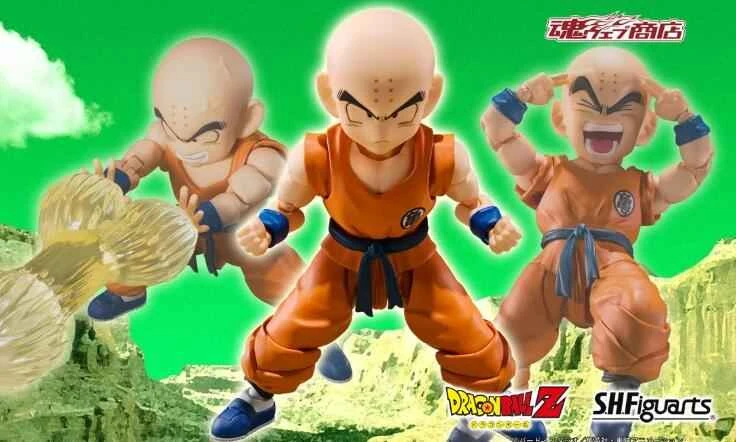 (Pre-order) February 2026 BANDAI Distributed SHF Dragon Ball Krillin and Son Goku's Best Friend Action Figure