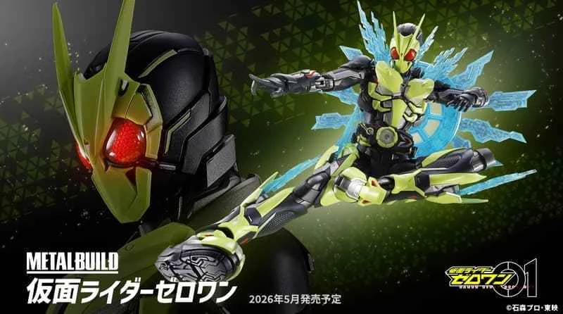 (Pre-order) May 2026 BANDAI Distributed METAL BUILD Kamen Rider Zero-One Articulated Figure
