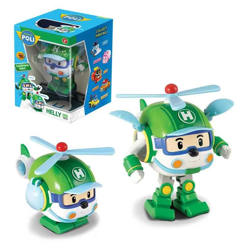 [POLI] POLI Rescue Little Heroes New 4-inch Transforming Heli