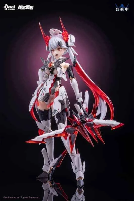 (Pre-order) June 2026, Grand Master of the Manga: Reconstruction of Metal, Agent Edition, Purple Star White, White Snake Mecha Girl 1/12 Scale Assembly Model, with Bonus: Flame Glaze Blade