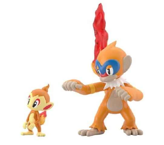 [Pre-order] October 2025 BANDAI Distributed Pokémon SCALE WORLD Sinnoh Region Chimchar & Manta Ray Box Toy