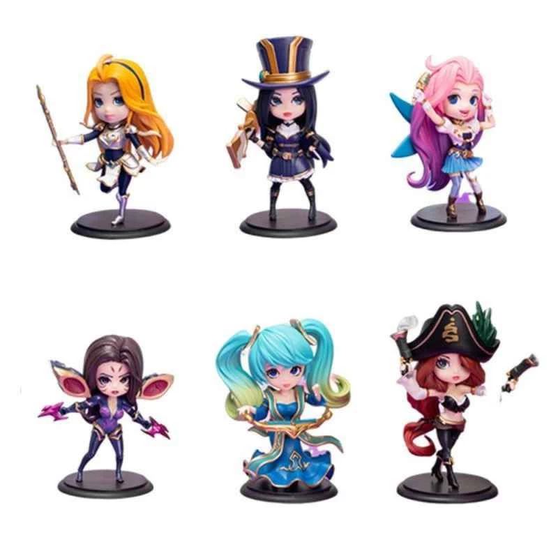 (BANDAI) Distributor Version GALS POP Mini Blind Box League of Legends (Single Purchase, Random Item Received)