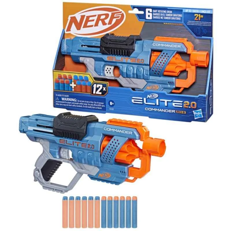Hasbro NERF Elite Series Commander RD6 Shooter