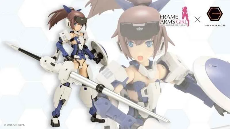 [Pre-order] Kotobukiya Japanese version FAG Bone Armored Mecha Girl Blitz Lancer ver. Assembly Model (September 25th)
