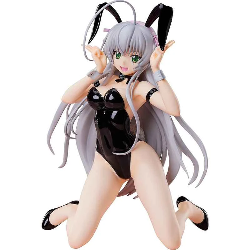 (FREEIng) Official version is here! Beautiful Girl Evil God W Nyaruko Bare Leg Bunny Girl Ver. 1/4 PVC Pre-Production Figure