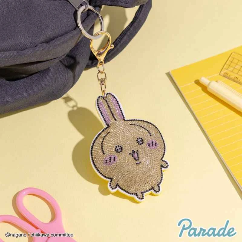 【Panade】Giykawa Rhinestone Keychain 2 Usachi