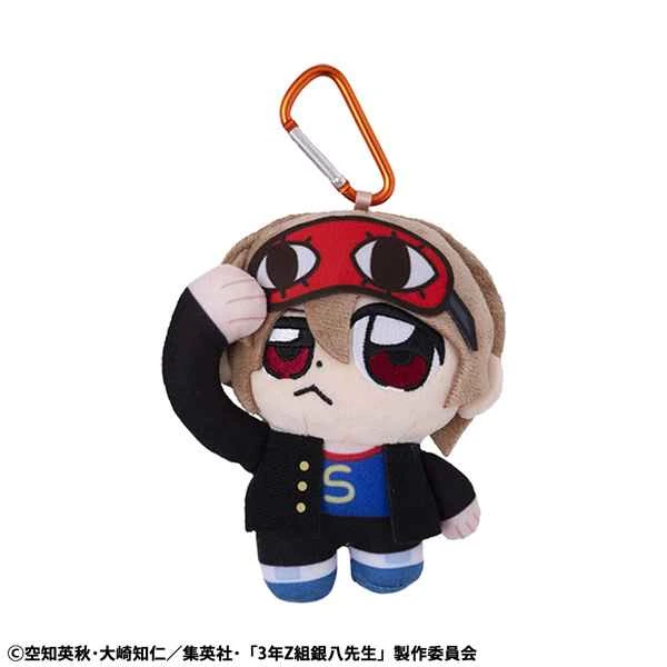 (Pre-order) June 2026 MEGAHOUSE Distributor Edition Class 3-Z Ginpachi-sensei x Takebe Okawa Youth Plush Toy Charm Okita Sougo