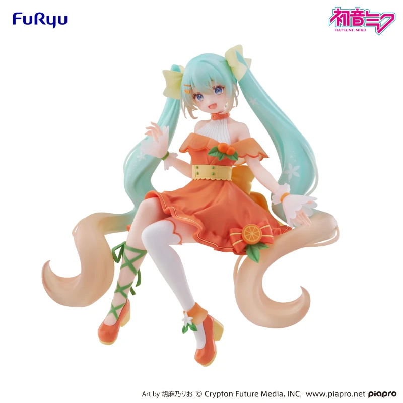 (Pre-order) March 2026 Furyu Prize Figure Hatsune Miku Citrus Ver. Ramen Noodle Lid Figure