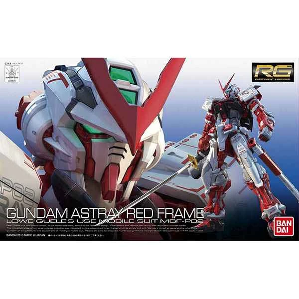 (BANDAI) Distributor Version Assembly Model RG 1/144 Mobile Suit Gundam MBF-P02 Red Astray Gundam 19