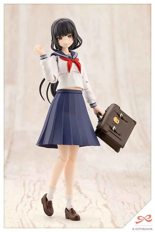 [Pre-order] Kotobukiya Japanese version of the 1/10 scale model kit featuring the Sosai Girl Garden Yakushiji Kuon Momoza high school uniform, released on September 25th.