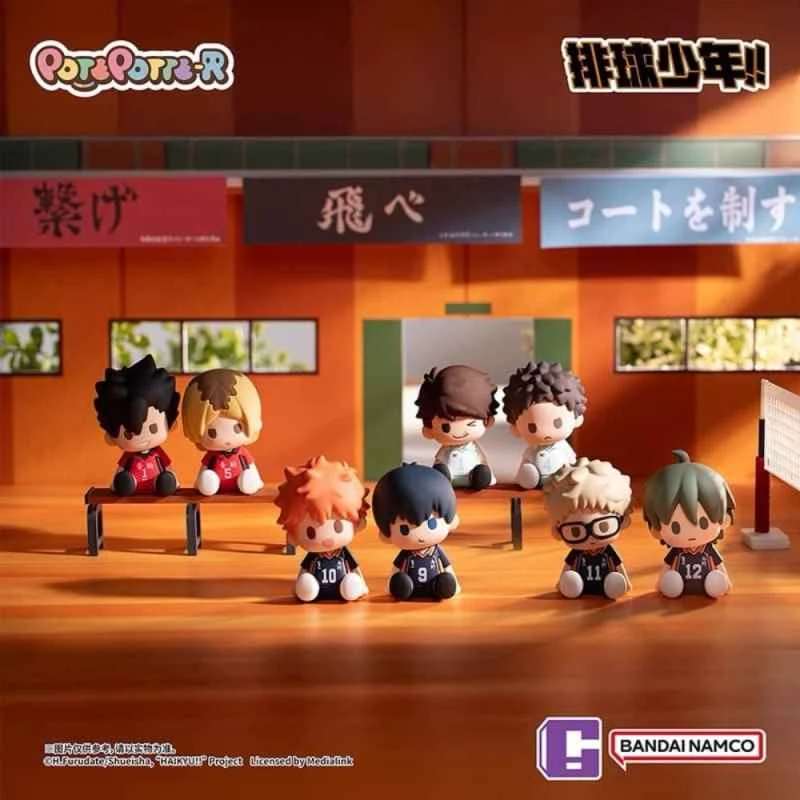(BANDAI) Distributor Version Haikyuu!! POTEPOTTE-R Blind Box Set of 8