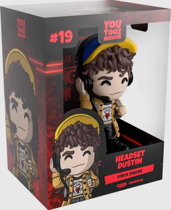 (Pre-order) January 2026 Youtooz Stranger Things Earmiddle Dustin 5-inch Non-Action Vinyl Figure