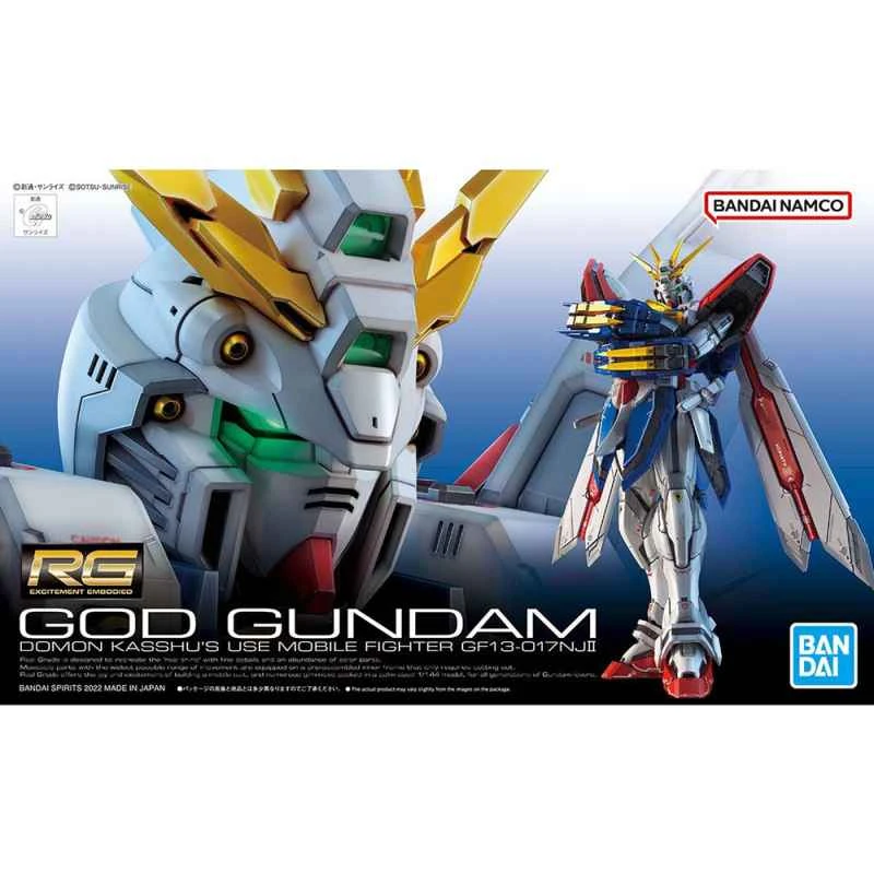 [BANDAI] Distributor Version Assembly Model RG 1/144 Mobile Suit Gundam God Gundam