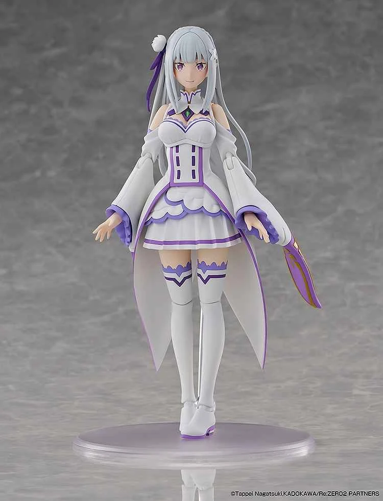 (Pre-order) February 26th, KADOKAWA Distributor Version Re:Zero -Starting Life in Another World- PLASTIC MODEL SERIES Emilia Assembly Model