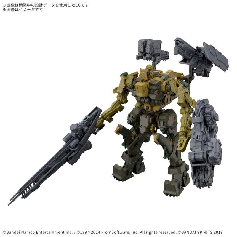 (In Stock) BANDAI Distributor Version Assembled Model: Mech Warriors Mercenary VI - Boundary Fire RaD CC-3000 Baby Teeth