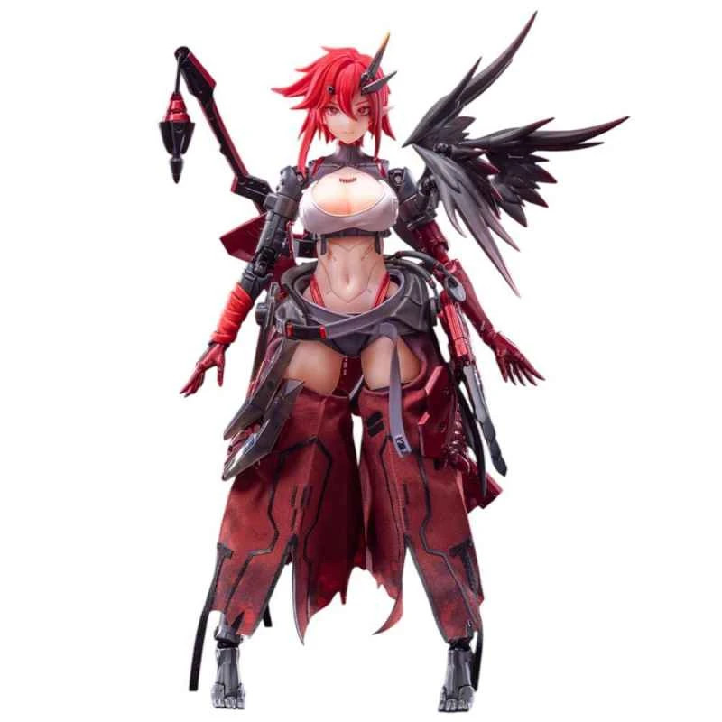 (DaManga Craftsman) Nuclear Reconstruction Wolfhound Assault Raven with Bonus 1/9 Scale Plastic Articulated Figure