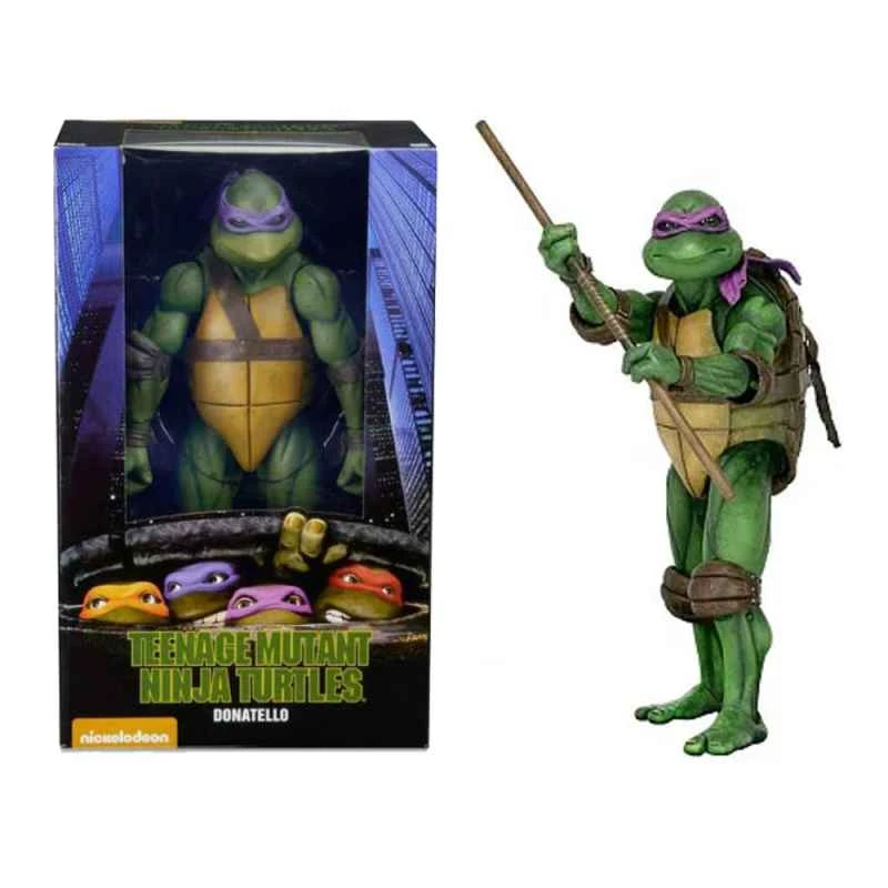 [In Stock] NECA Teenage Mutant Ninja Turtles 1990 Movie Version Donatello 7-inch Articulated