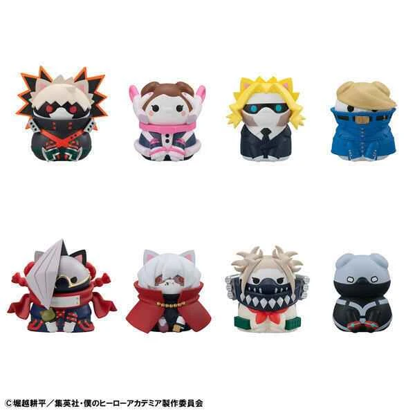 (Pre-order) November 25th, MEGAHOUSE Distributor Edition MEGA CAT My Hero Academia: Cat Hero Academia NO.02, Medium Box of 8 Toys