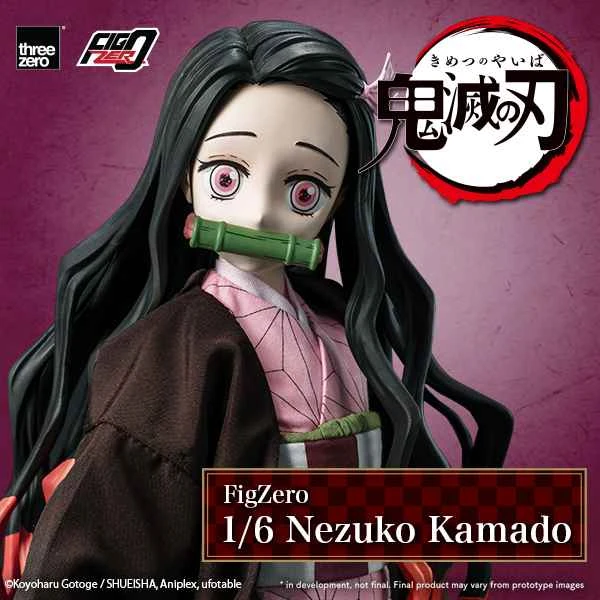 (Pre-order) March 2026 THREEZERO Distributor Edition FigZero Demon Slayer Nezuko Kamado 1/6 Scale Articulated Figure