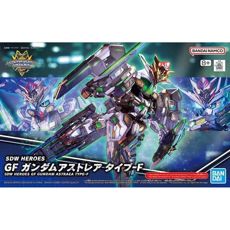 [BANDAI] Distributor Version Assembly Model SD Gundam World Heroes GF Justice Gundam F Type