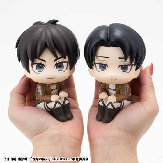 (Pre-order) December 25th MEGAHOUSE Agency Edition Look Up Attack on Titan Eren & Levi Ackerman Set with Bonus