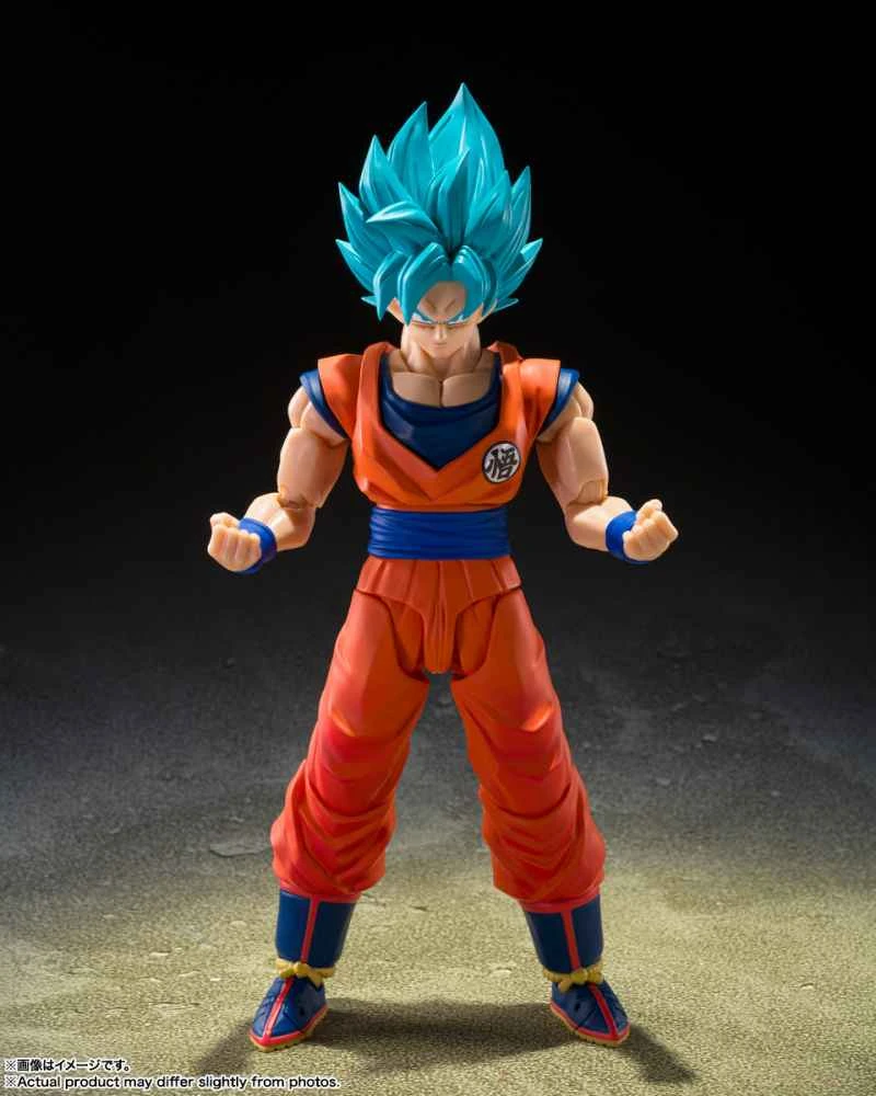 (Pre-order) July 2026 BANDAI Distributor Version SHF Dragon Ball Super Saiyan God Son Goku (Beyond the Limits of Azure Power)