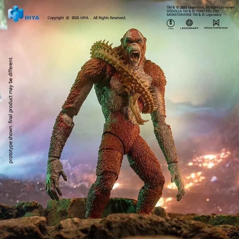 (Pre-order) 2024 Godzilla & Kong: New Empire Scar King, 15cm tall, action figure, HIYA Agency Edition, Season 3, 2026