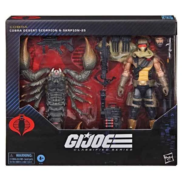 (Pre-order) November 2025 Hasbro G.I. Joe: Scorpion & Skrpion-25 Elite Series 6-inch Figures