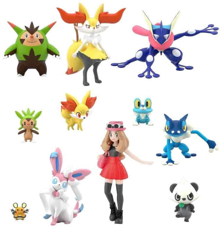 (Pre-order) December 2025 BANDAI Distributed SCALE WORLD Pokémon Kalos Region Set Box Toy
