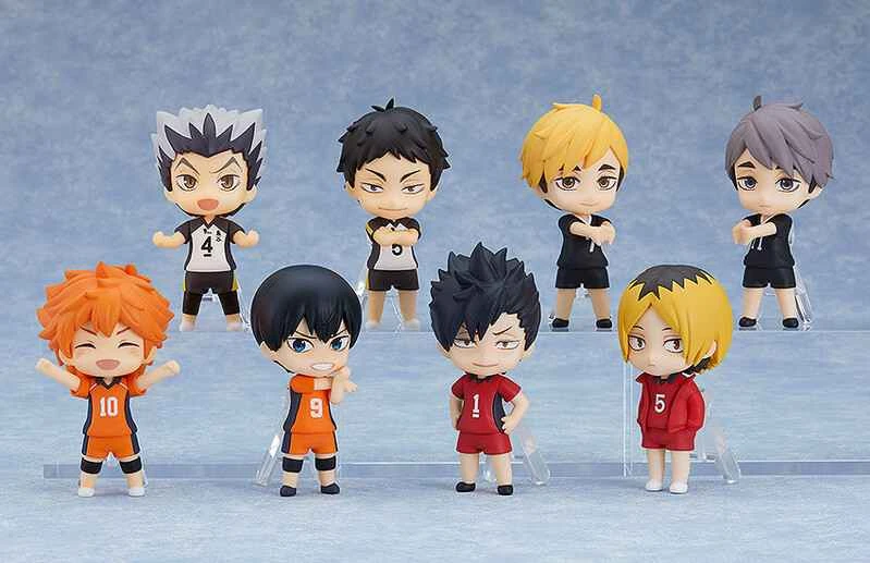 (ORANGE ROUGE) Surprise Nendoroid Haikyuu!! National Tournament Edition, Medium Box of 8 (Box Damaged)