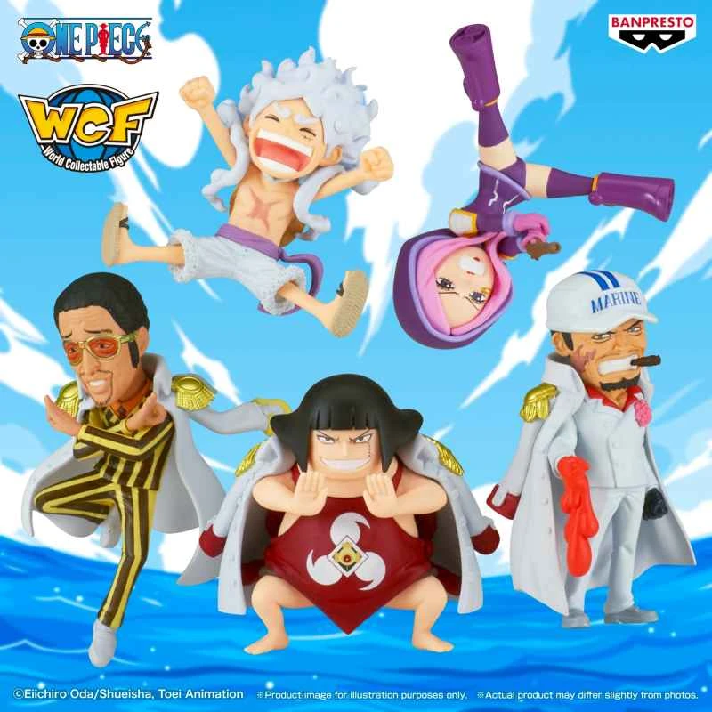 (Pre-order) December 25th BP Prize Figure, Agent Edition, One Piece WCF Egghead Island Vol. 6, Set of 5 + 1 random prize figure