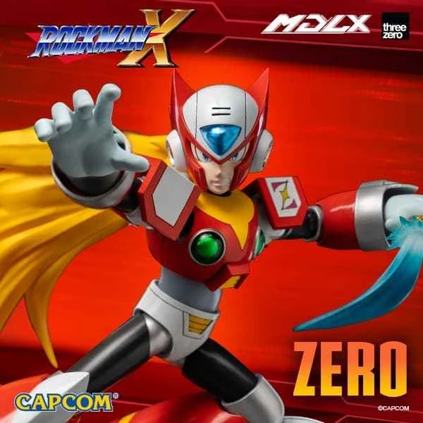 (Pre-order) December 2026 Threezero Distributor Edition MDLX Mega Man X Series Zero Articulated Figure
