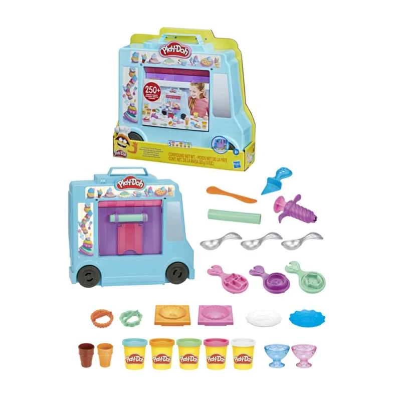 Hasbro Play-Doh Kitchen Series Ice Cream Truck Game Set